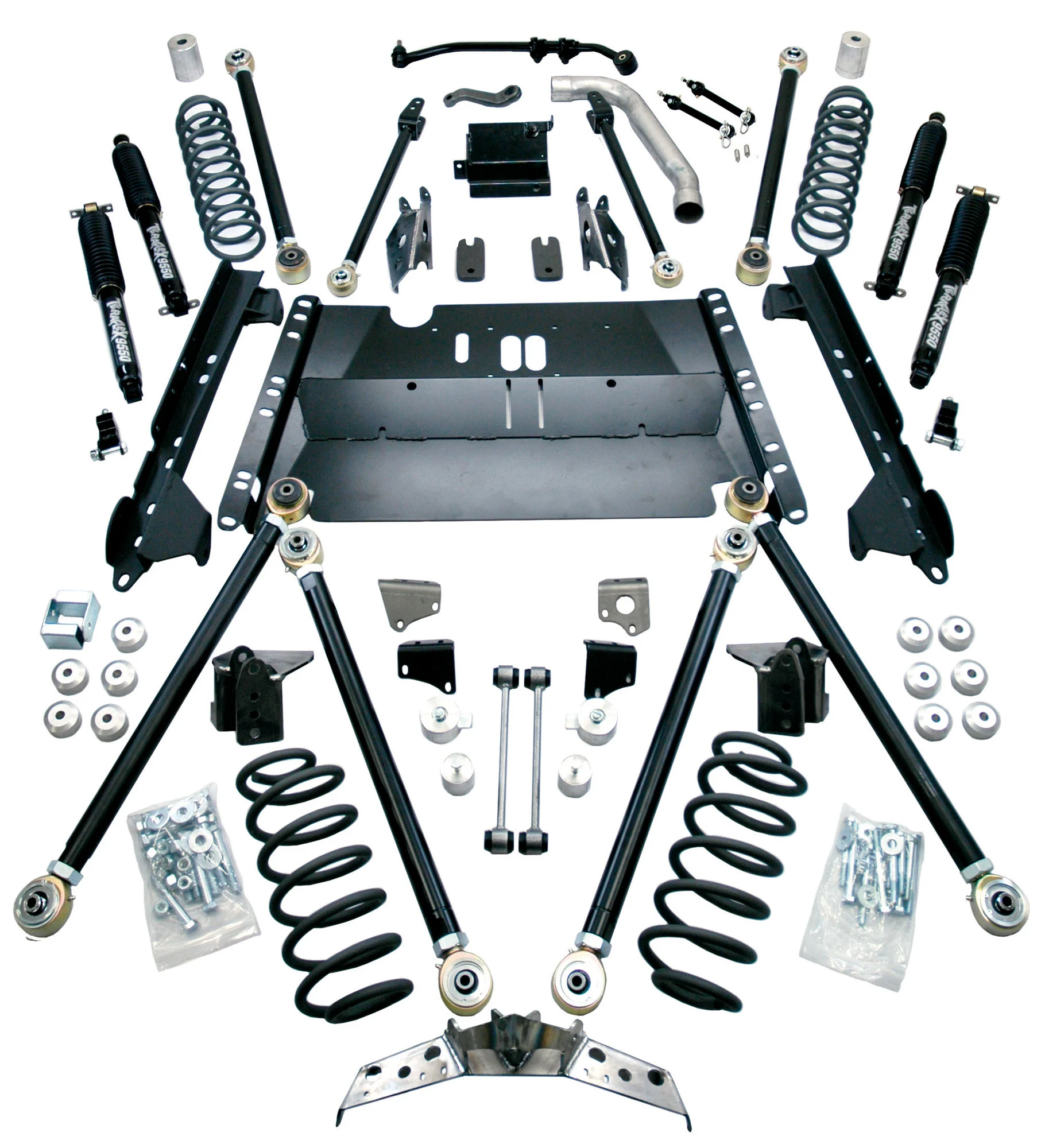 Teraflex 1249484 4" PRO-LCG Suspension with Shocks for 04-06 Jeep Wrangler TJ Unlimited