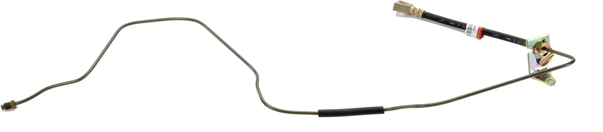 Crown Automotive 52128430AC Passenger Side Rear Brake Hose  for 03-06 Jeep Wrangler TJ with Disc Brakes