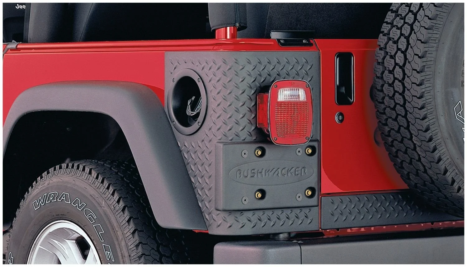 Bushwacker 14004 TrailArmor Rear Corners Guards for Factory Fender Flares