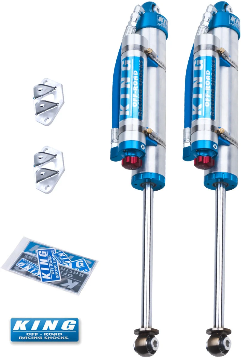King Off Road Racing Shocks  Rear 2.5" OEM Performance Series Shocks with Compression Adjustment for 07-18 Jeep Wrangler JK