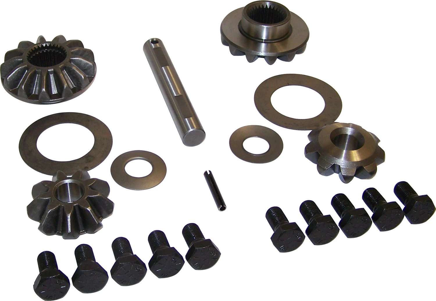 Crown Automotive 68035575AA Center Differential Gear Kit for 07-18 Jeep Wrangler JK with Standard Differential, Rear Dana 44 & 1/2" Ring Gear Bolts