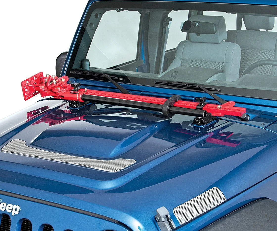 Hi-Lift  Warrior Hi Lift Mount with Jack & Isolator for 07-18 Jeep Wrangler JK