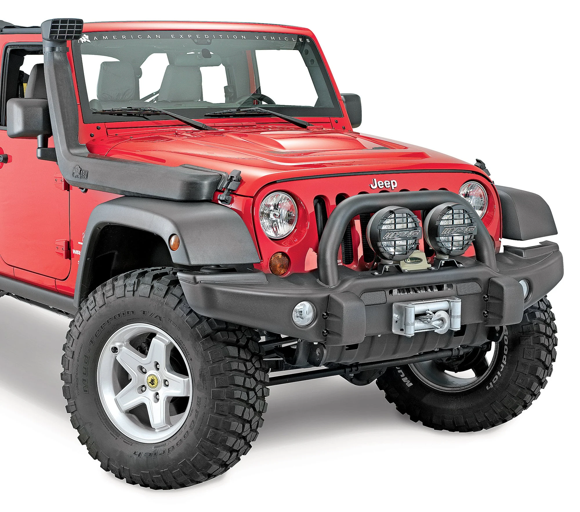 AEV  Snorkel Kit with Ram Air for 07-18 Jeep Wrangler JK
