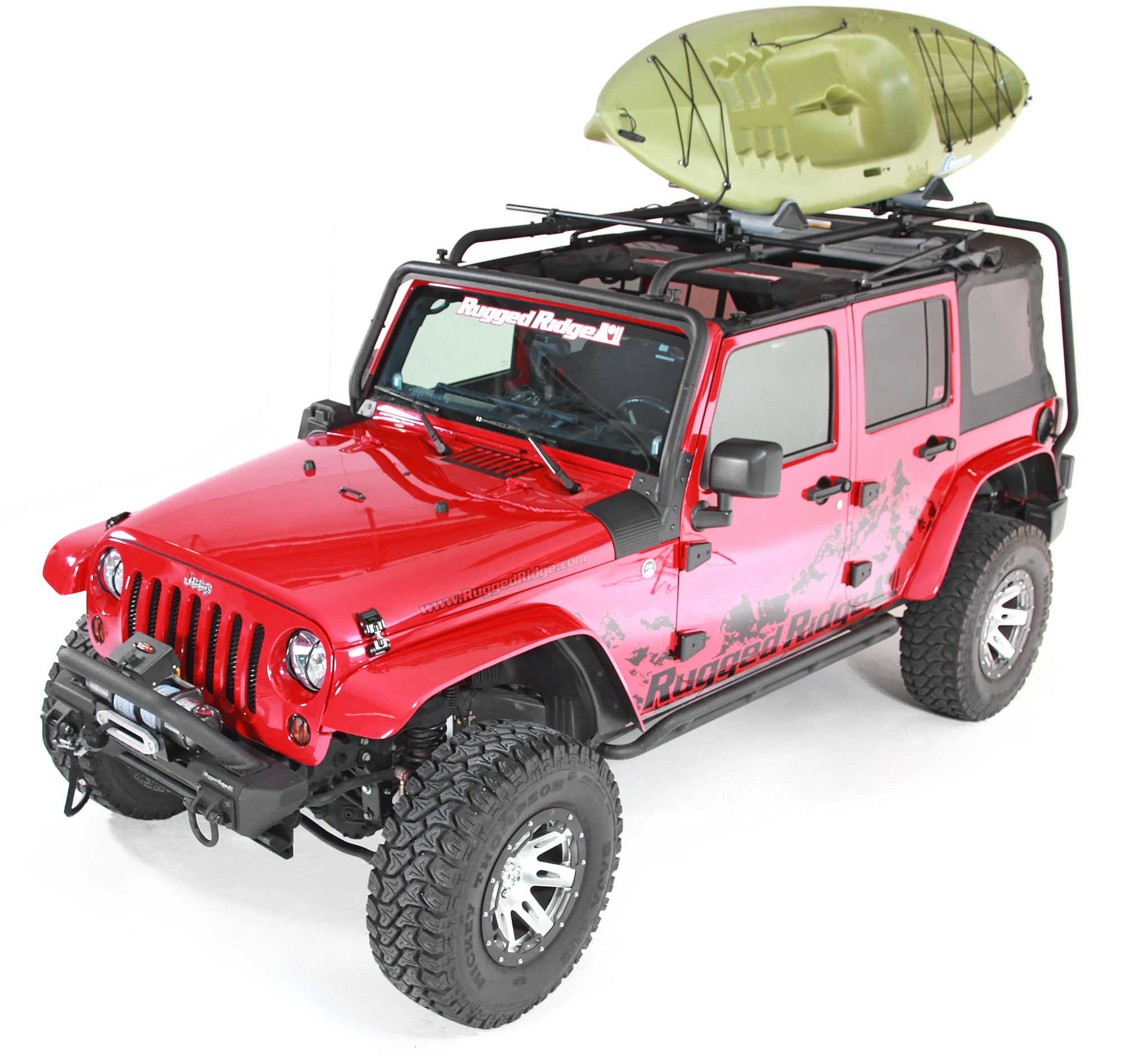 Rugged Ridge 11703.02 Sherpa Rack for 07-18 Jeep Wrangler Unlimited JK 4 Door