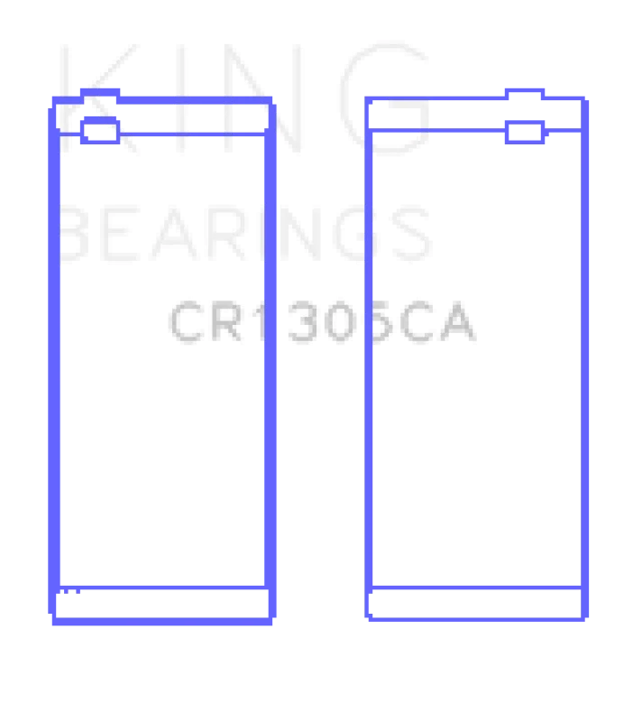 King Engine Bearings Cummins 4Bta/4Btaa/6Bt/6Bta (Size +0.25mm) Connecting Rod Bearing Set