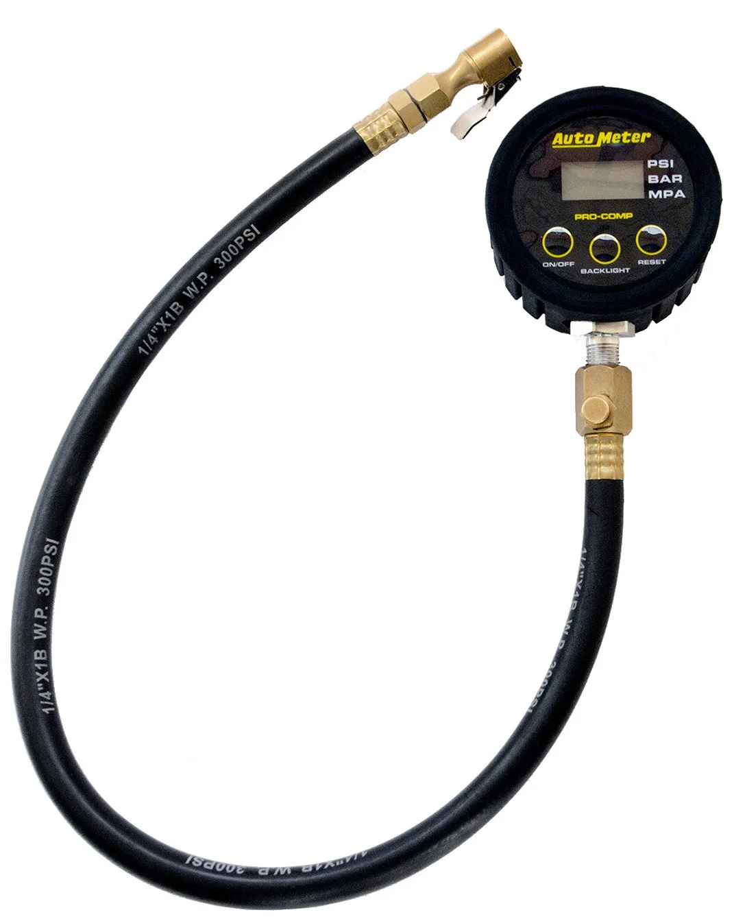 Auto Meter 2163 Autometer Tire Pressure Gauge 0-50 PSI Pro Comp Precision Digital