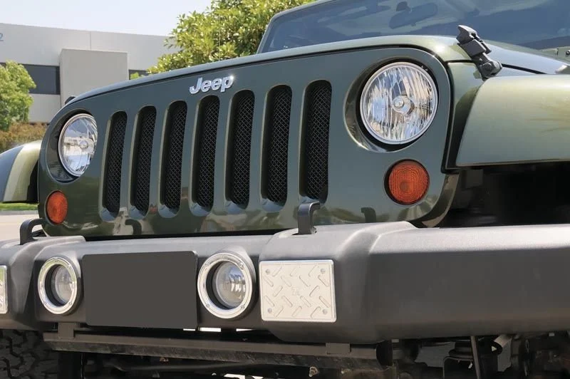 T-Rex 46481 Sport Series Formed Black Mesh Grille for 07-18 Jeep Wrangler JK