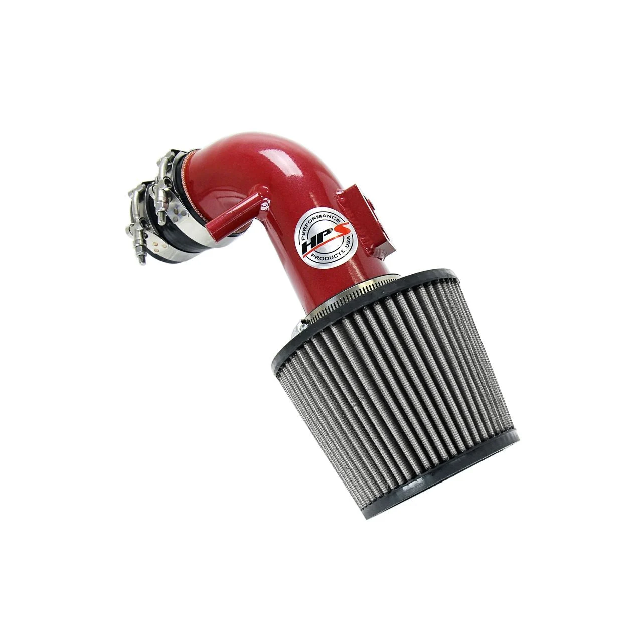 HPS Red Shortram Cool Air Intake Kit for 12-15 Honda Civic 1.8L 9th Gen