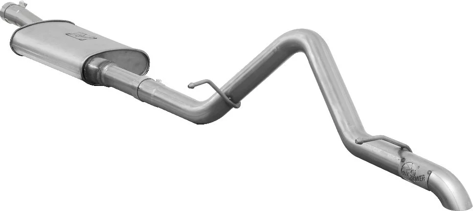 aFe Power  2.5" Scorpion Hi-Tuck Rock Basher Cat-Back Exhaust System for 07-18 Jeep Wrangler and Wrangler Unlimited JK