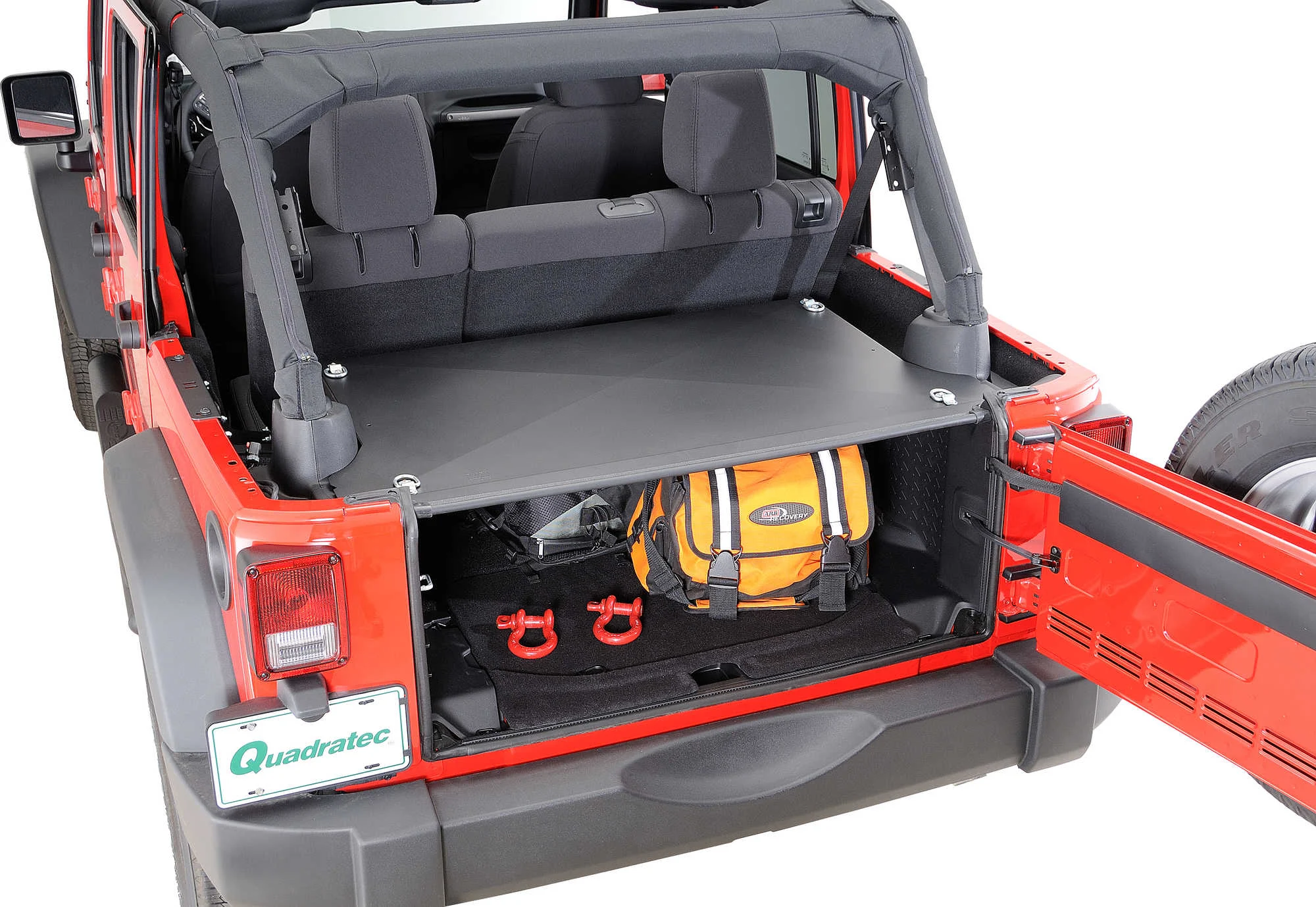 Tuffy  Tailgate Security Enclosure for 07-18 Jeep Wrangler JK Unlimited