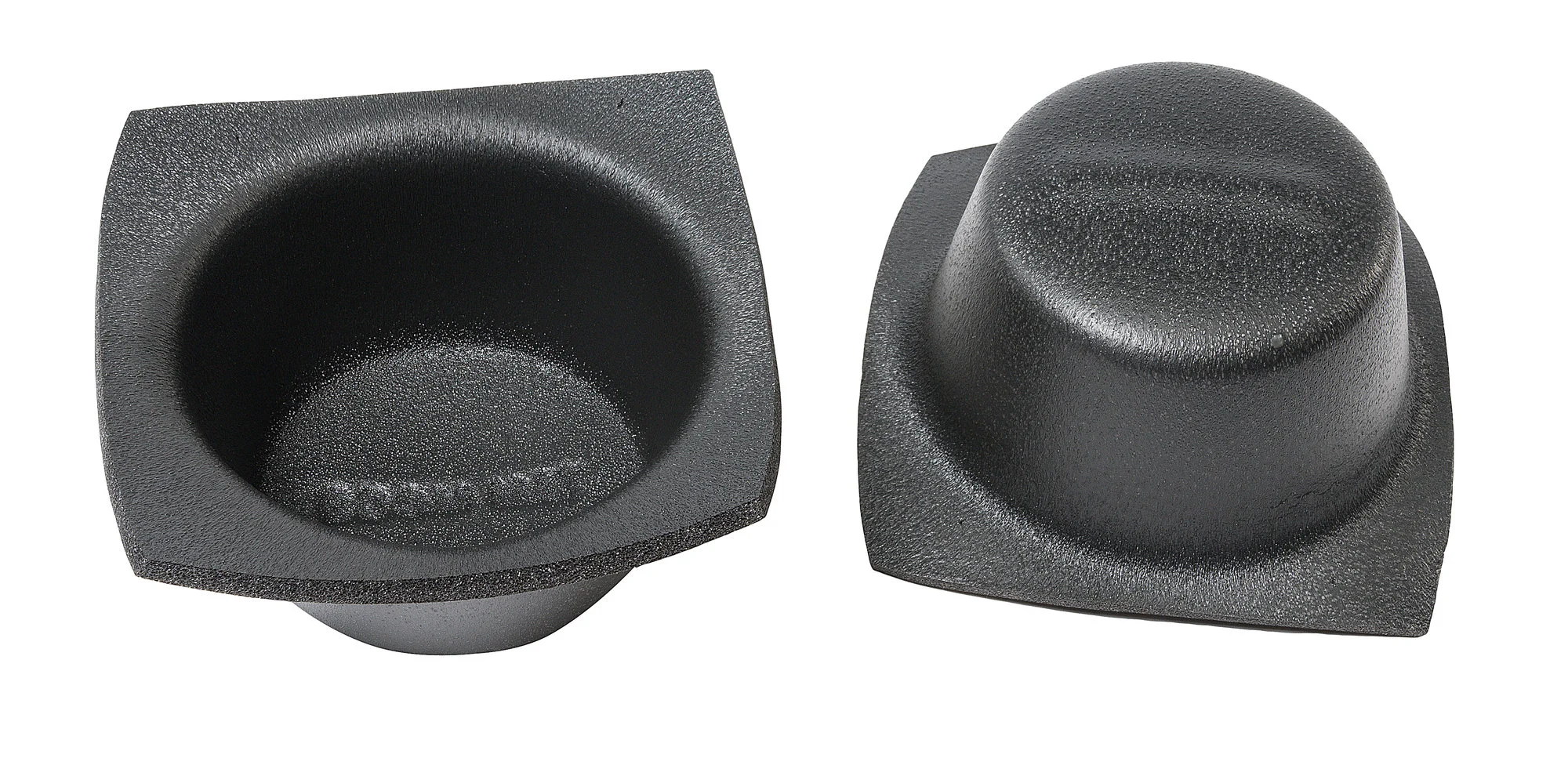 Boom Mat 050331 6.5" Ovehead Soundbar Speaker Baffle Pair for 07-18 Jeep Wrangler and Wrangler Unlimited JK