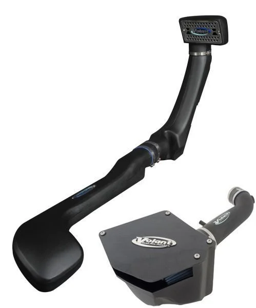 Volant  Snorkel Kit with Cold Air Induction Kit and PowerCore Filter for 12-18 Jeep Wrangler JK 3.6L