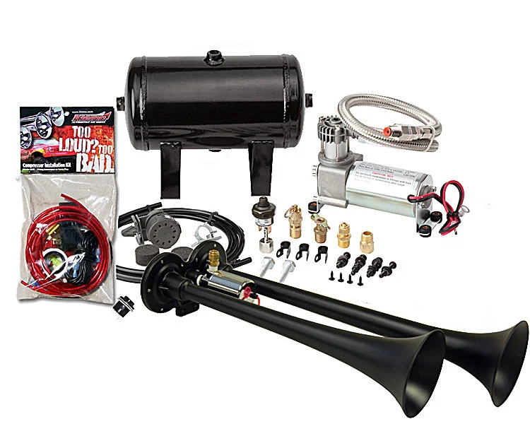 Kleinn Air Horns  XRC 2.0 Dual Tone Air Horn Kit for Jeep Vehicles