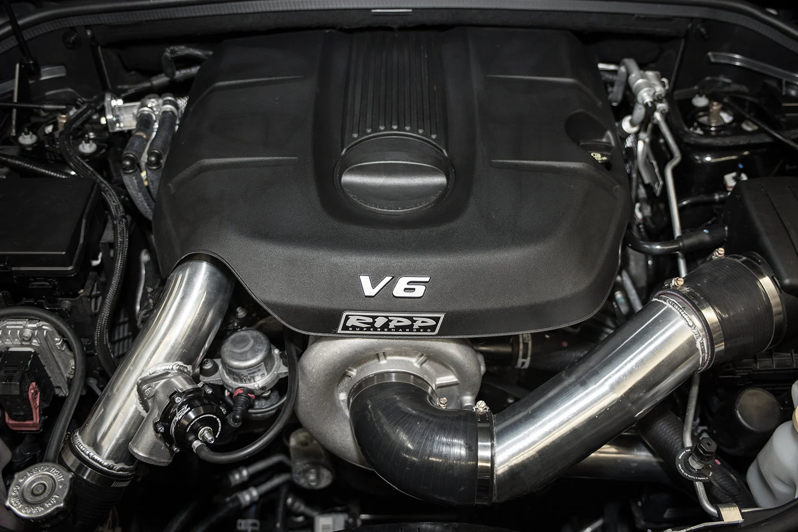 RIPP Superchargers 1114WK2SDS36 Supercharger Kit with Intercooler for 11-14 Jeep Grand Cherokee WK with 3.6L Engine