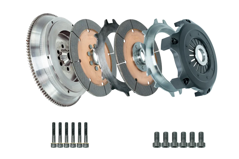 DKM Clutch 11-13 BMW 135i 215mm Ceramic Twin Disc MRX Clutch Kit w/Flywheel (850 ft/lbs Torque)