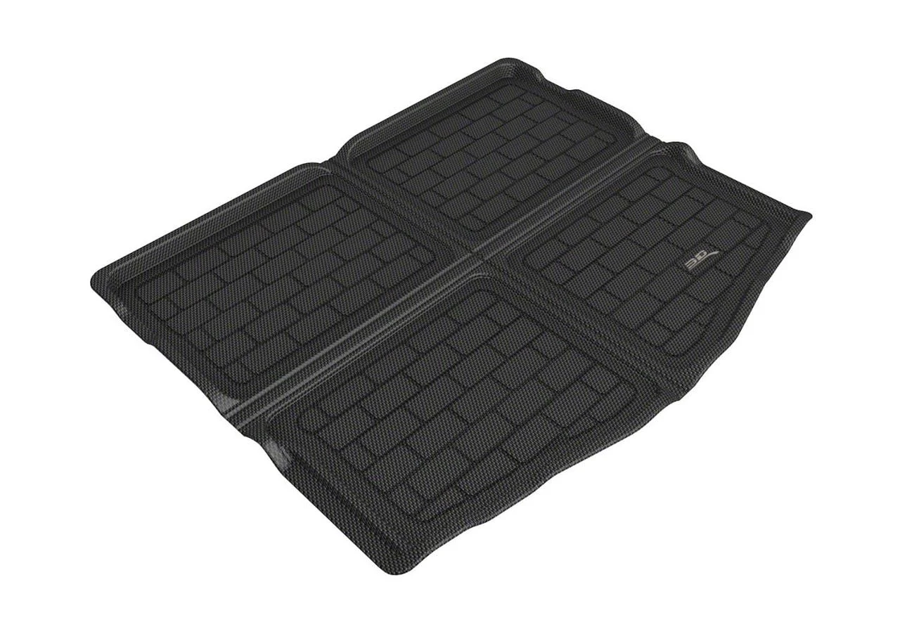 3D MAXpider KAGU Series All-Weather Custom Fit Rear Cargo Liner; Black (21-26 Mustang Mach-E)