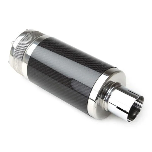 4" Carbon Fiber Spark Arrestor With 2" Clamp On Opening. 11" Length