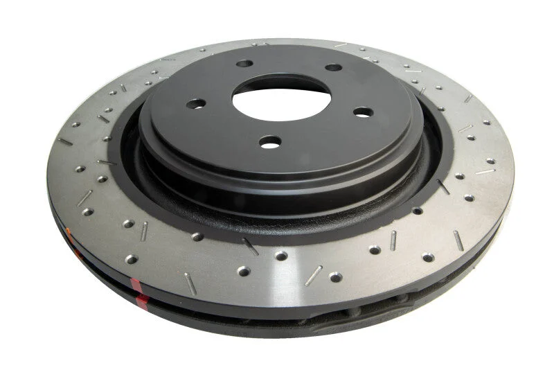 DBA 2009 Chevrolet Corvette ZR1 4000 Series Drilled and Slotted Rear Rotor