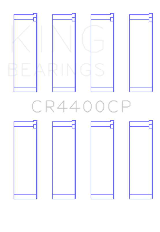 King Engine Bearings Honda R16A/R18A 2006- Current (Size +0.25mm) Connecting Rod Bearing Set