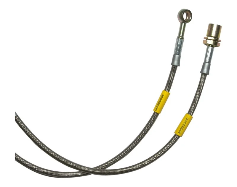 Goodridge 08-12 Ford Escape (w/ Rear Drum Brakes) SS Brake Line Kit