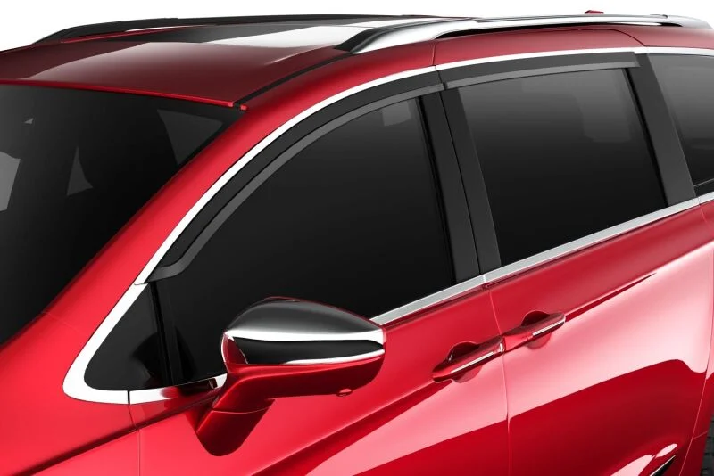 Husky Liners 17-23 Chrysler Pacifica Ventvisor Low Profile (4pc) - Chrome