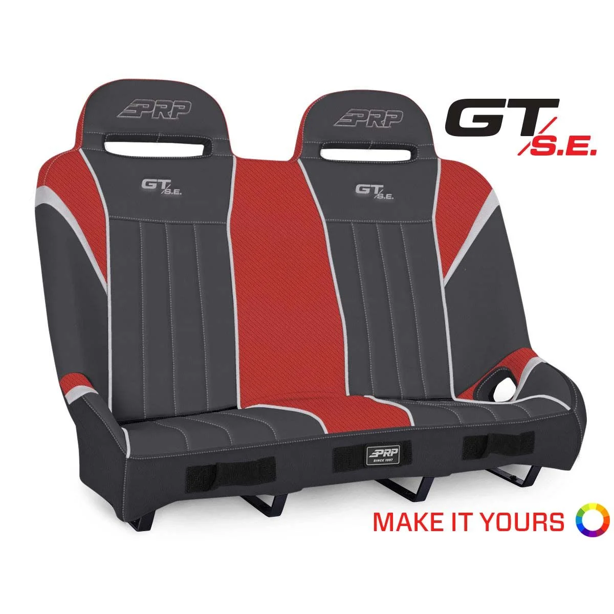 PRP Polaris RZR XP4 1000/XP4 Turbo/XP4 Turbo S GT/S.E. Rear Suspension Bench Seat