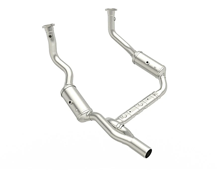 Mopar 68040901AB Front Pipe and Catalytic Converters for 10-11 Jeep Wrangler JK with 3.8L Engine