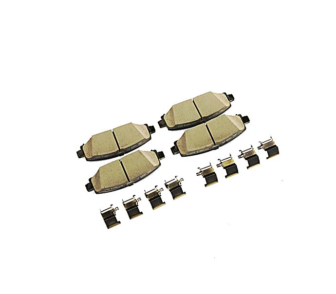 Mopar 68386838AD Rear Disc Brake Pad Kit  for 18-24 Jeep Wrangler JL with Heavy Duty Brakes