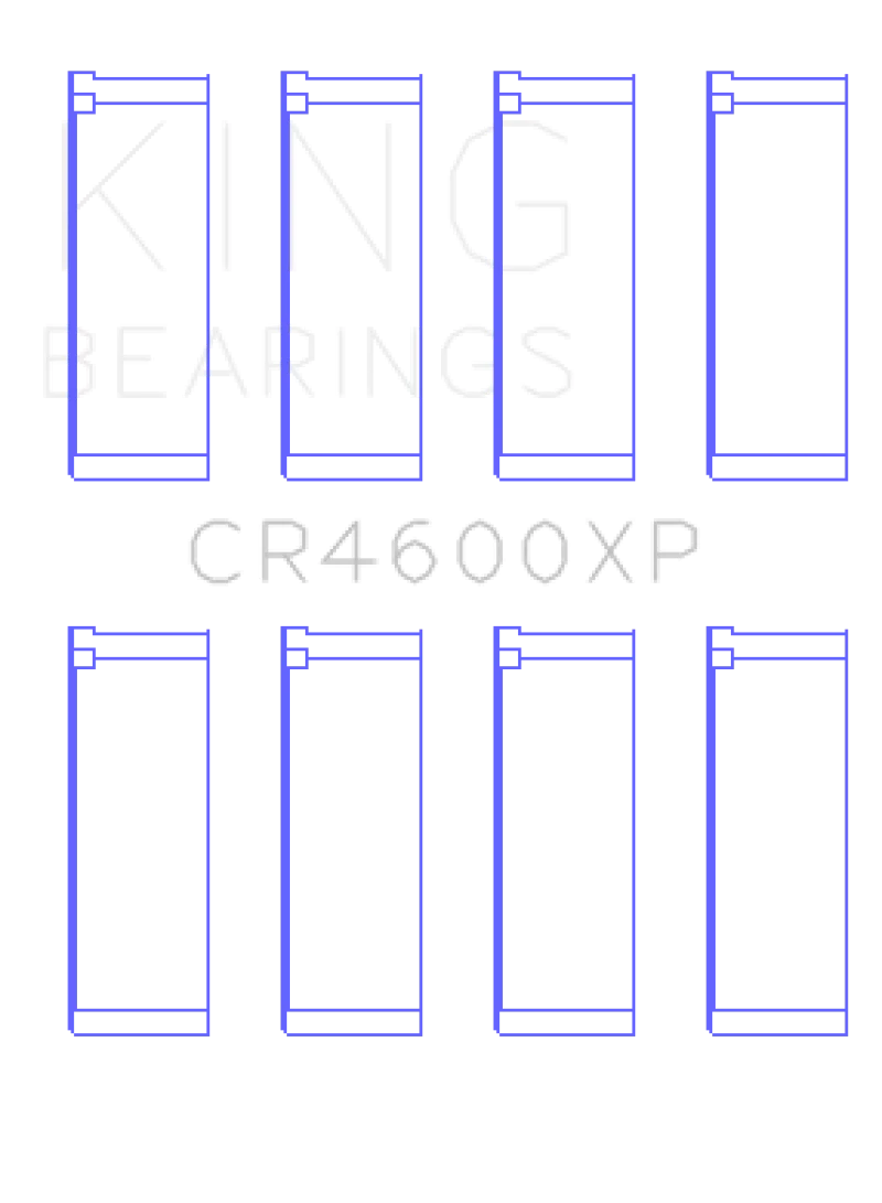 King Mini (BMW) W11B16 Connecting Rod Bearings - Set of 4 Pairs