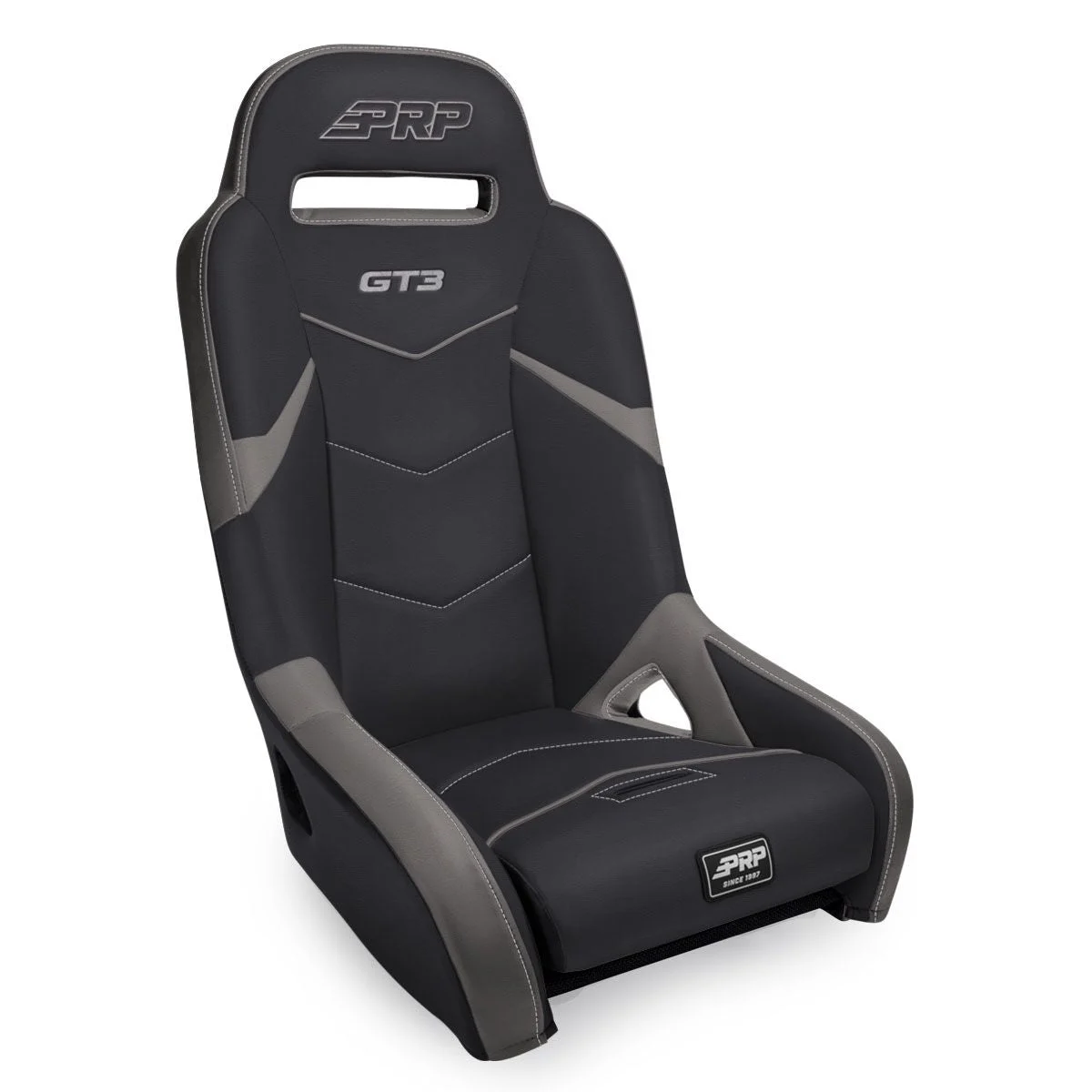 PRP Polaris RZR PRO XP/PRO R/Turbo R GT3 Suspension Seat- Black/Gray