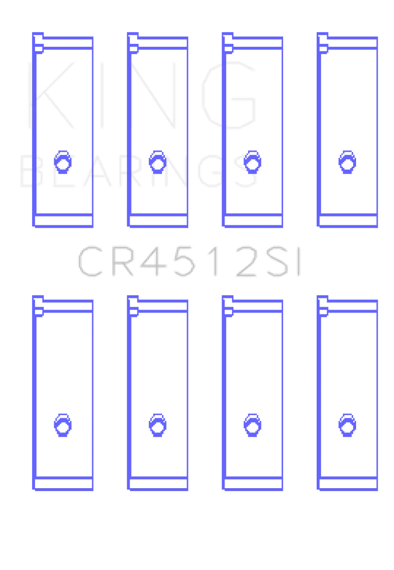 King Honda D17A1/2 (Size STD) Rod Bearing Set
