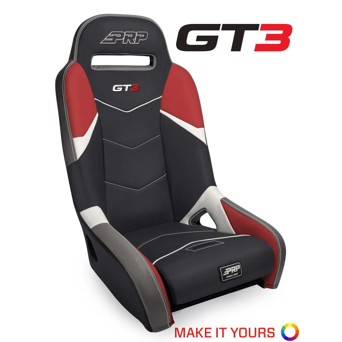 PRP Polaris RZR 570/800/900/ACE/Commander/Maverick/Havoc/Wildcat X/XX GT3 Suspension Seat