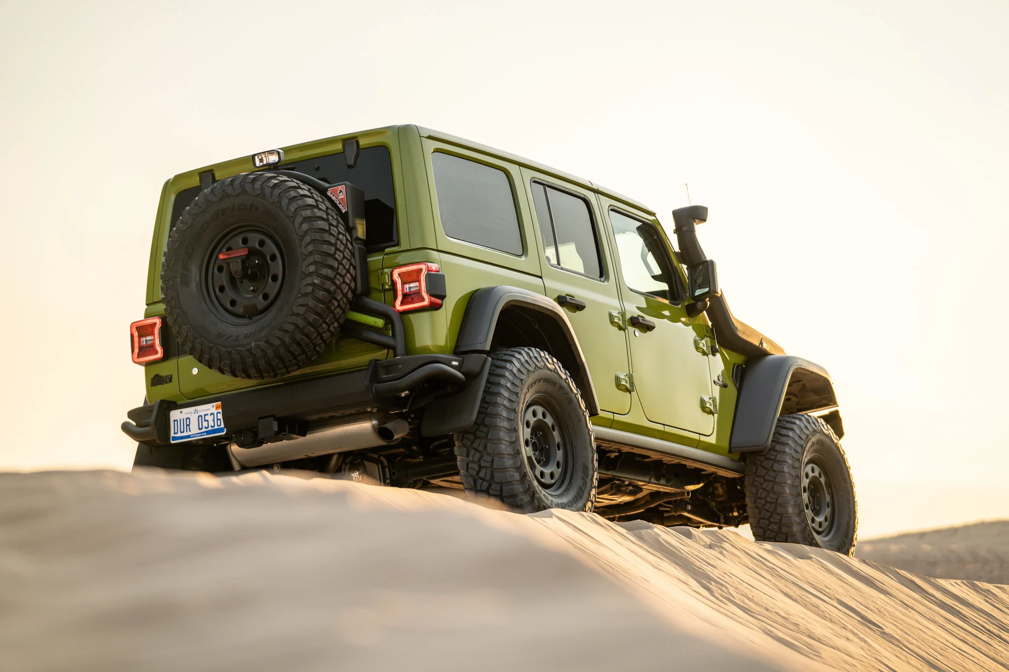 AEV 12302500AA Tire Carrier Kit for 18-22 Jeep Wrangler JL with AEV RX Rear Bumper