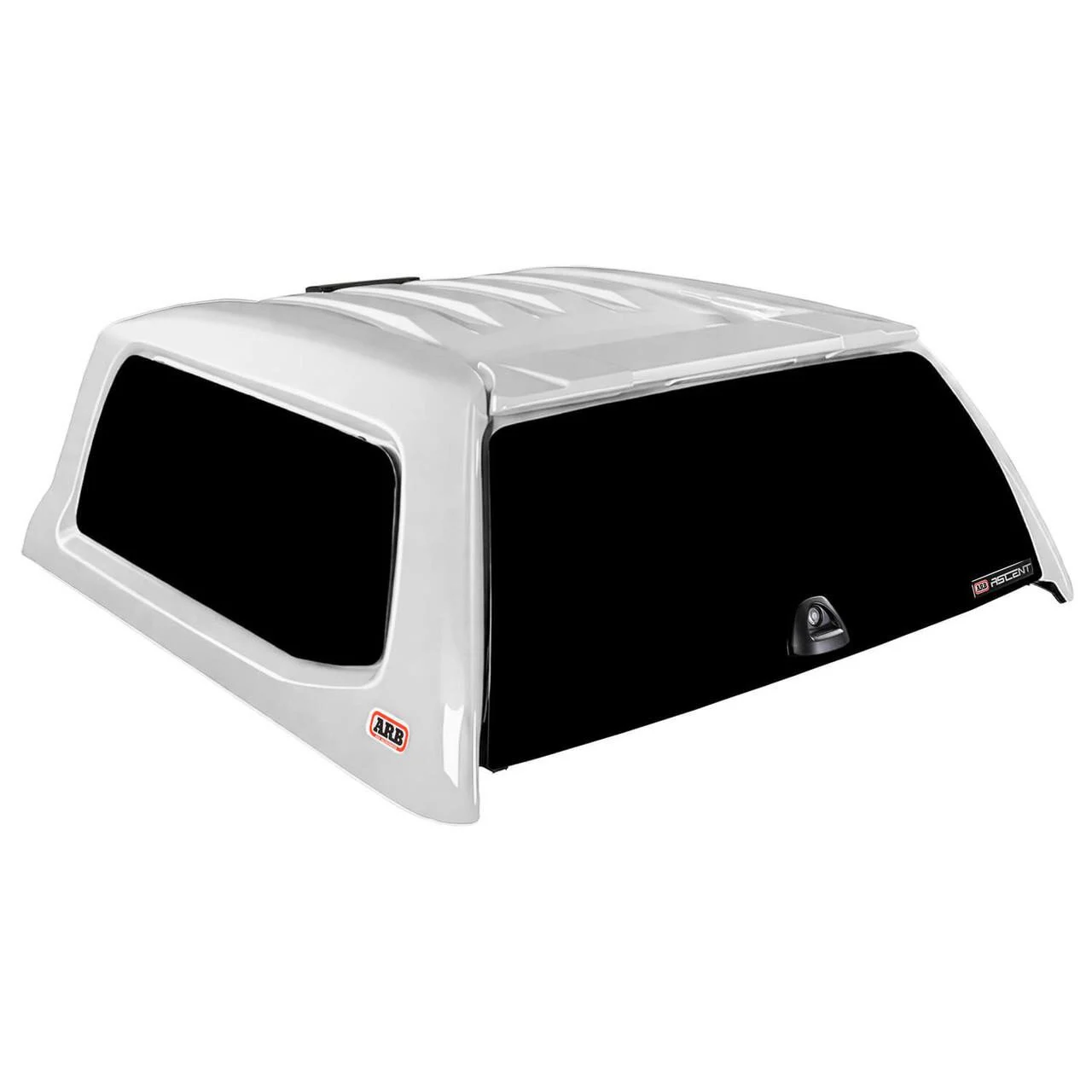 ARB  Ascent Truck Cap for 24-26 Toyota Tacoma with Short Bed in Ice Cap for 24-26 Toyota Tacoma