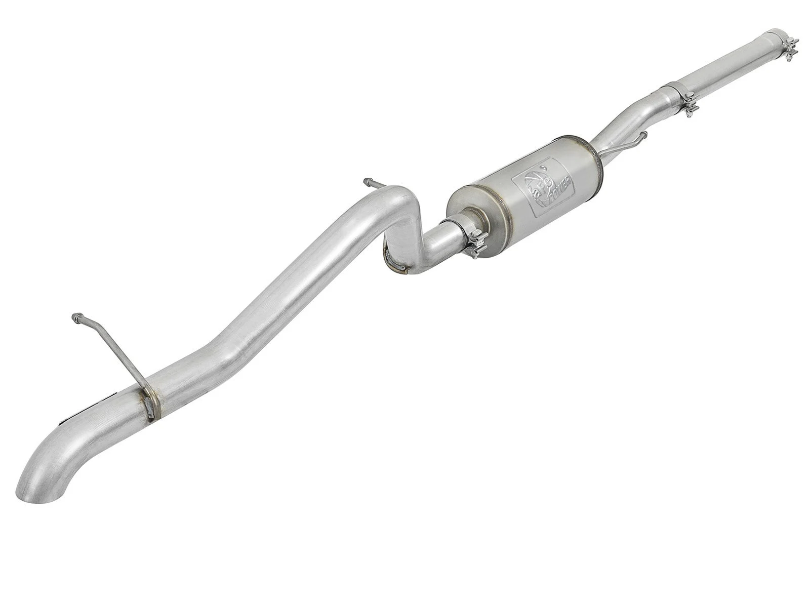aFe Power 49-08055 2.5" Scorpion Hi-Tuck Rock Basher Cat-Back Exhaust System for 07-18 Jeep Wrangler JK & Unlimited JK with 3.6L/3.8L