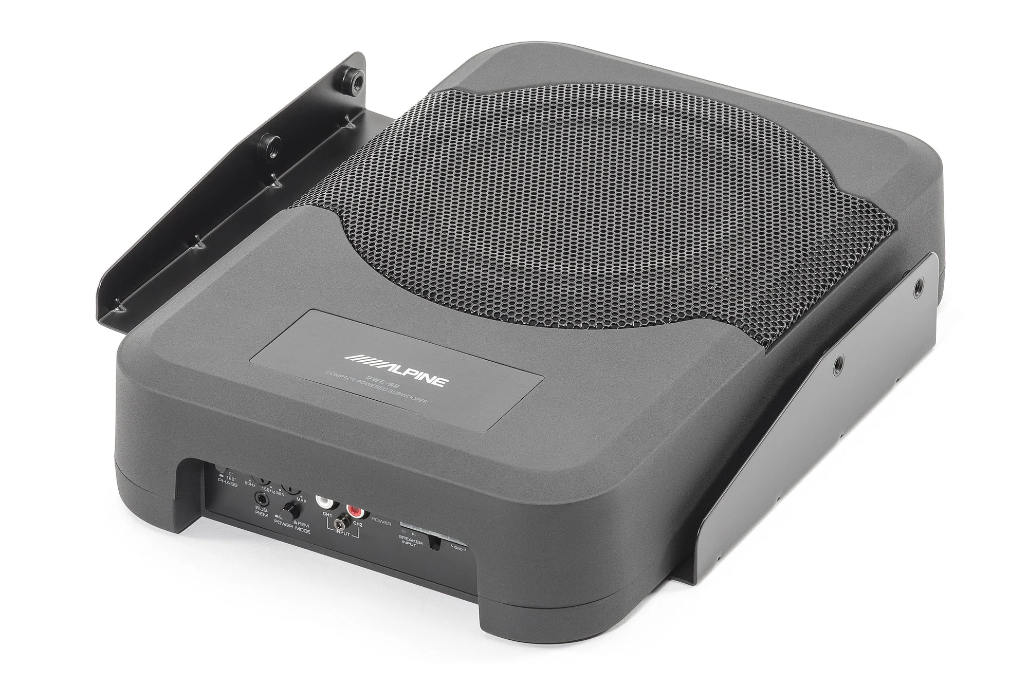Alpine  PWE-S8-WRA 8-inch Compact Powered Subwoofer System for 11-18 Jeep Wrangler Unlimited JK