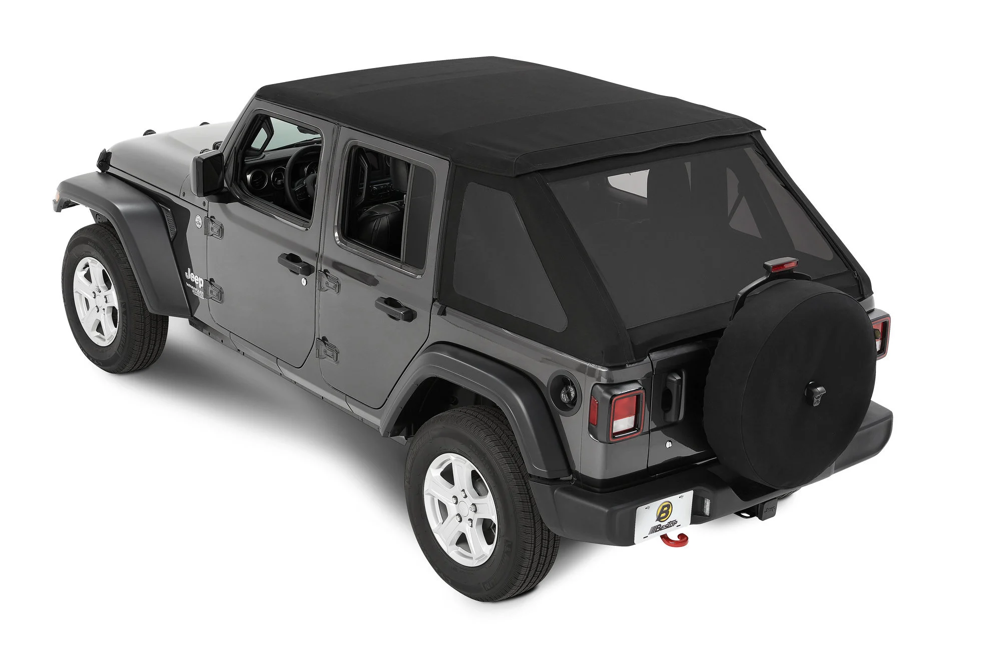 Bestop  All-New Trektop NX Soft Top  for 18-26 Jeep Wrangler JL Unlimited