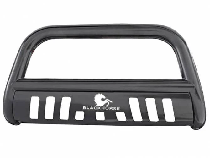 Black Horse Off Road  3" Bull Bar Skid Plate for 18-23 Jeep Wrangler JL & Gladiator JT
