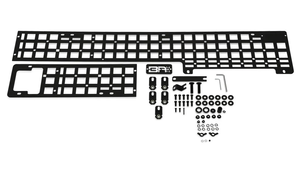 Body Armor TC-7125 Bed Side MOLLE System for 05-23 Toyota Tacoma