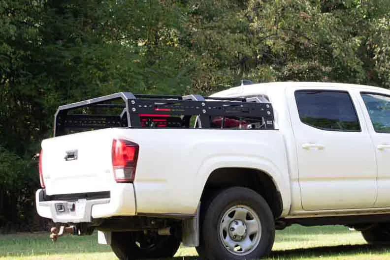 Fishbone Offroad  Half Height Tackle Rack for 05-23 Toyota Tacoma for 05-23 Toyota Tacoma Short Bed