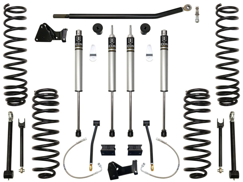 ICON Vehicle Dynamics  4.5in Lift Kit for 07-18 Jeep Wrangler JK Stage 1 for 07-18 Jeep Wrangler JK