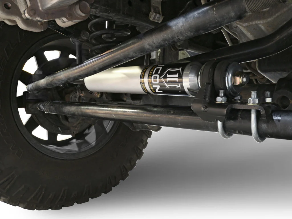 ICON Vehicle Dynamics 22018 High-Clearance Steering Stabilizer for 07-18 Jeep Wrangler JK