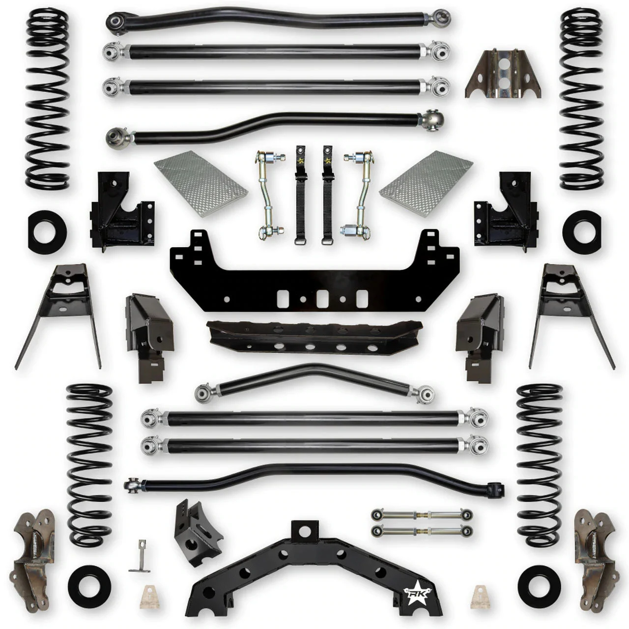 Rock Krawler  4.5in X Factor X2 Long Arm Suspension for 18-26 Jeep Wrangler JL Unlimited 4-Door