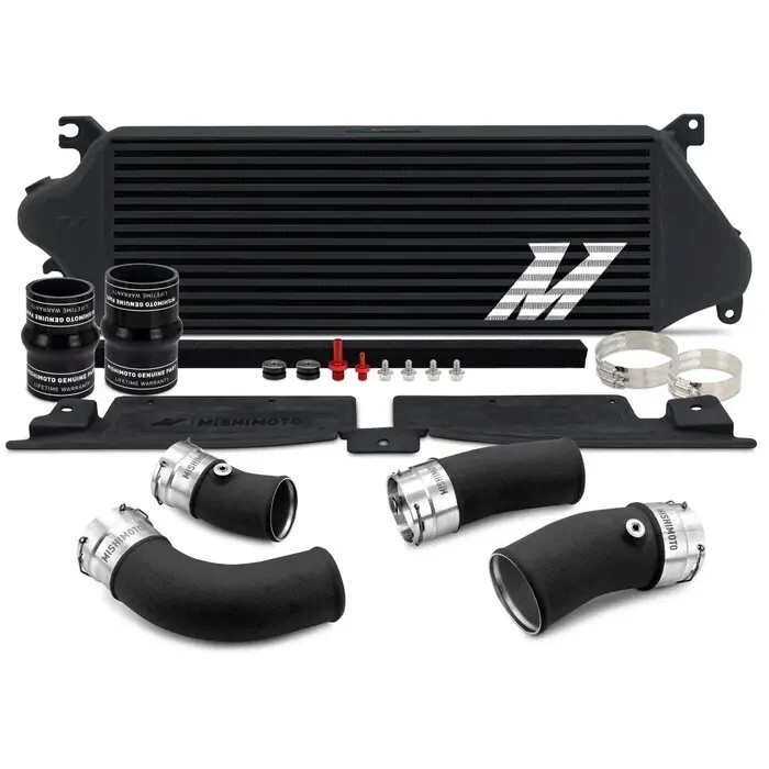 Mishimoto  Performance Intercooler Kit for 24-26 Toyota Tacoma for 24-26 Toyota Tacoma with Black Intercooler and Red Pipes