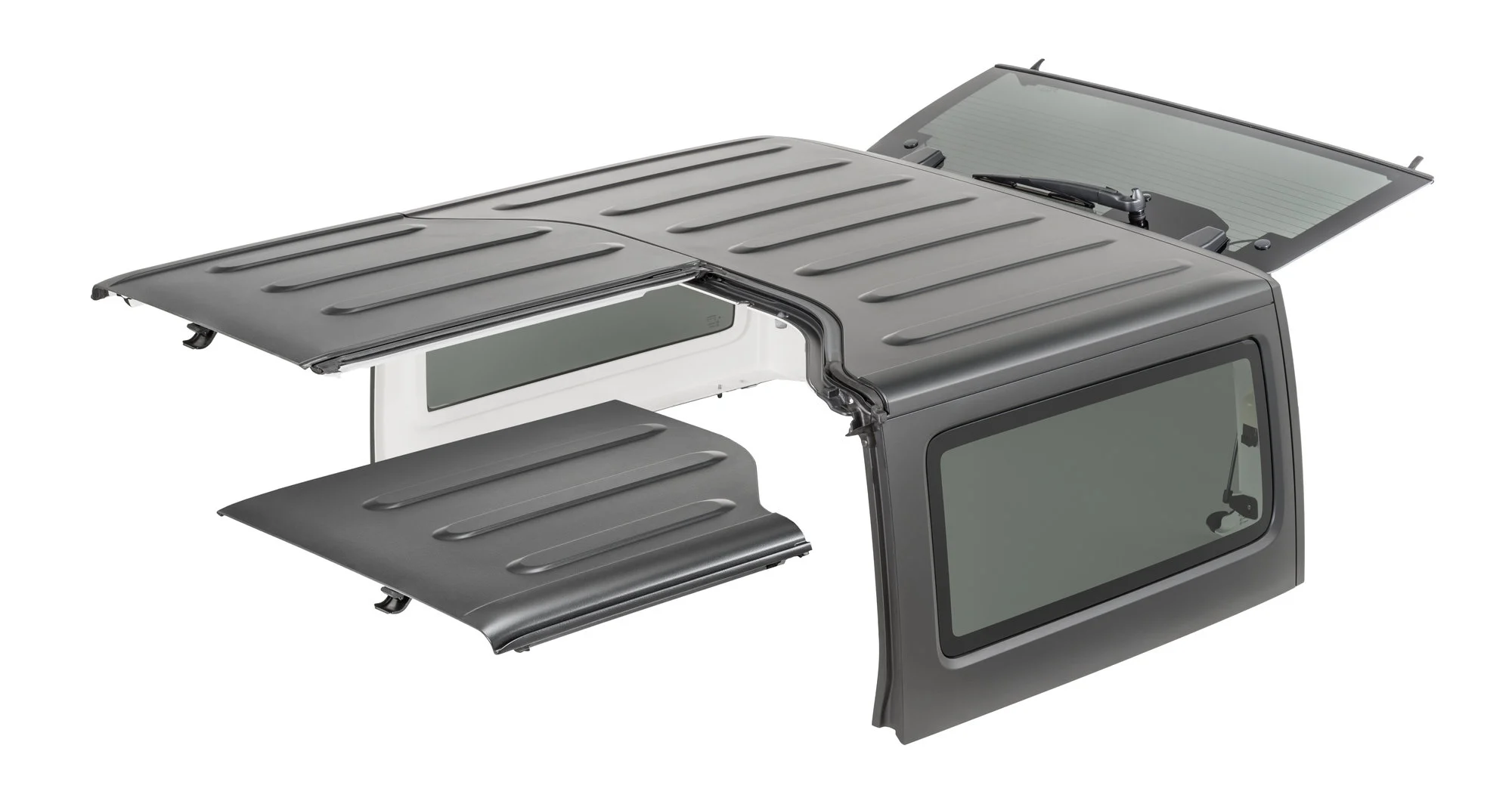 Mopar  3 Piece Freedom Top for 09-18 Jeep Wrangler JK 2 Door