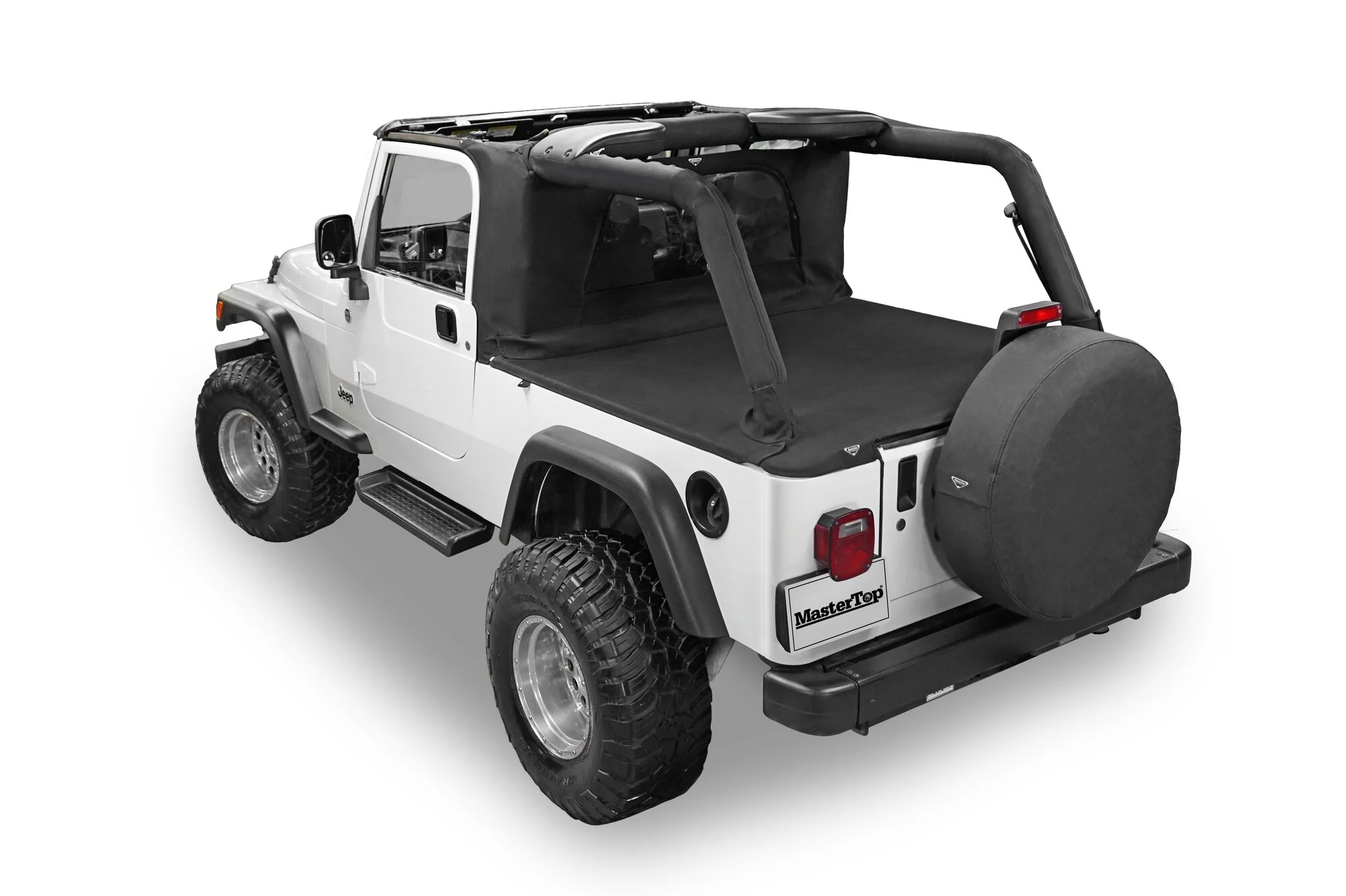 MasterTop 12206224 MasterTwill Sport Bar Covers for 04-06 Jeep Wrangler Unlimited LJ