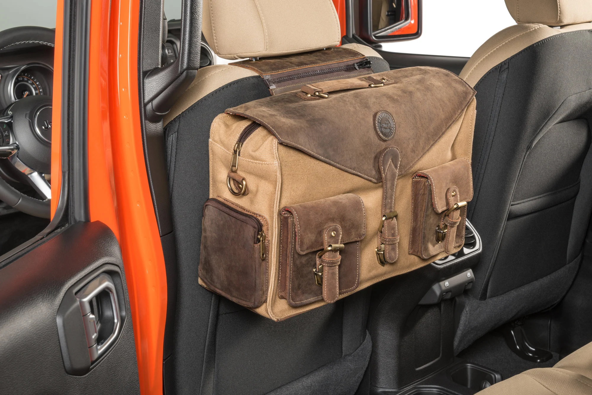 Overland Outfitters  Grab-N-Go Sherpa Messenger Bag for 07-21 Jeep Wrangler JK/JL and Gladiator JT