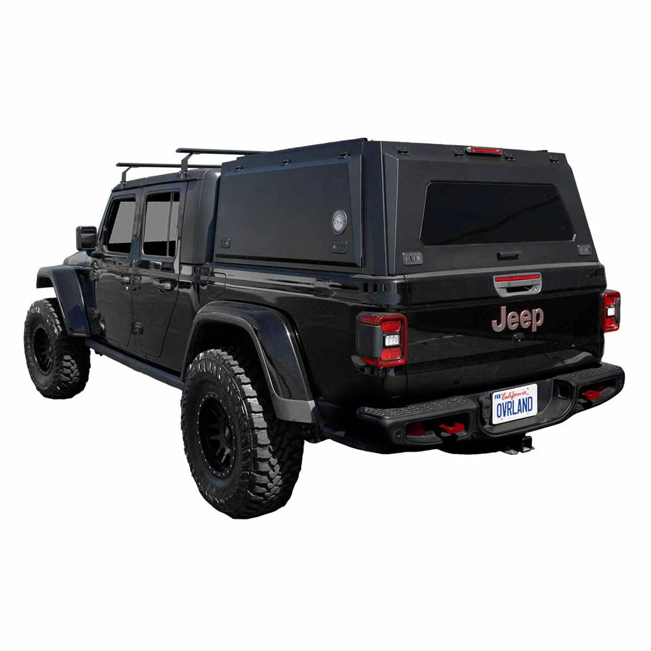 Overland Vehicle Systems 70100003 Expedition Truck Cap for 20-25 Jeep Gladiator JT