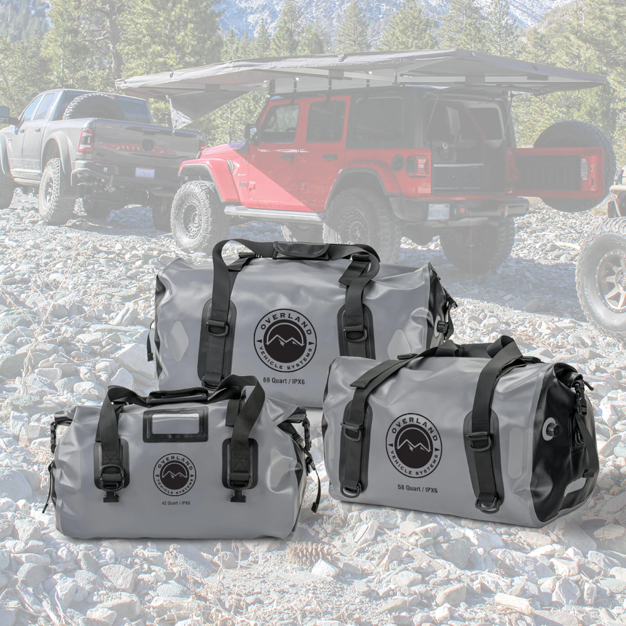 Overland Vehicle Systems  Portable Dry Storage Bags