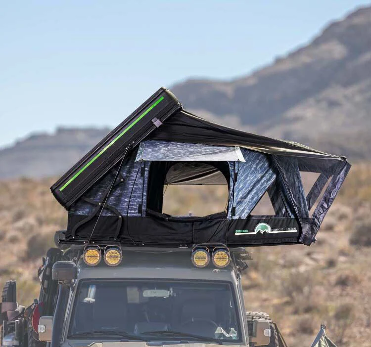 Overland Vehicle Systems  XD Everest Cantilever Aluminum Roof Top Tent  2 Person